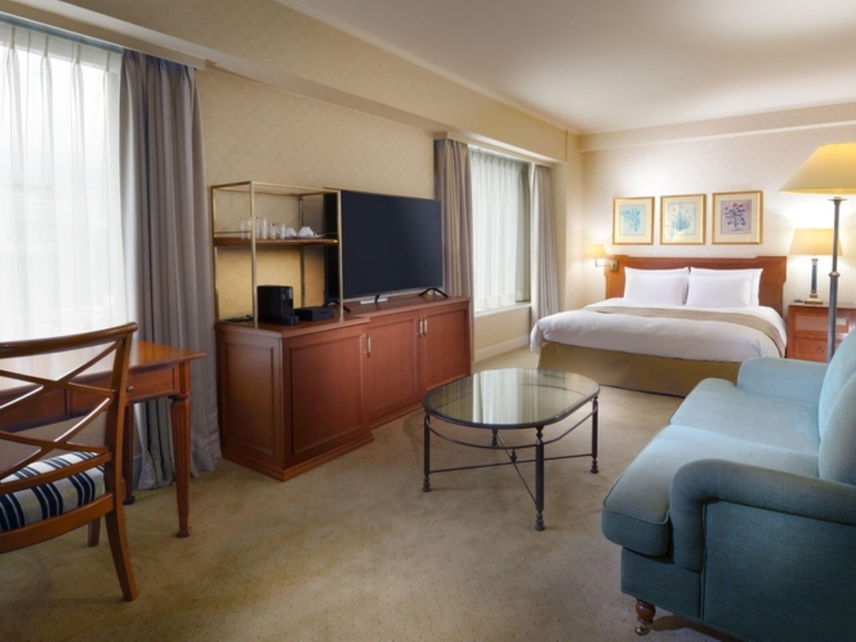 Couette en duvet d'oie, bureau, rideaux occultants