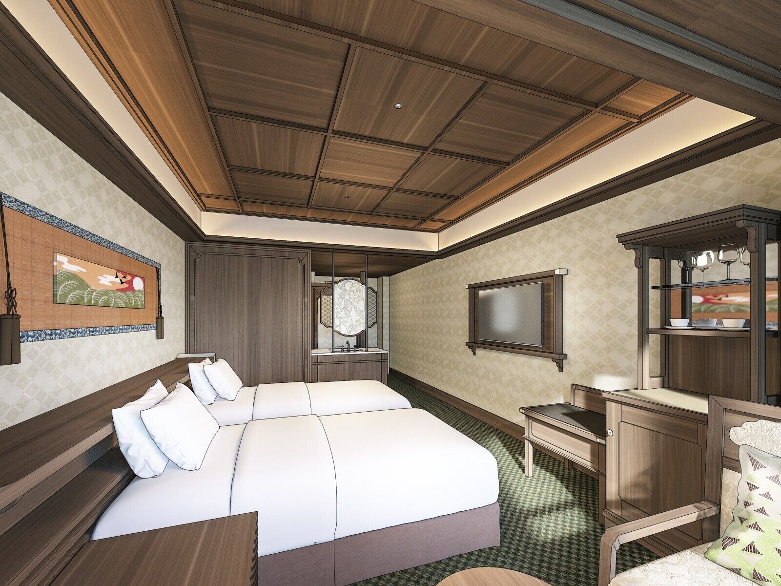 Superior Twin Room | Premium bedding, down duvets, desk, blackout curtains