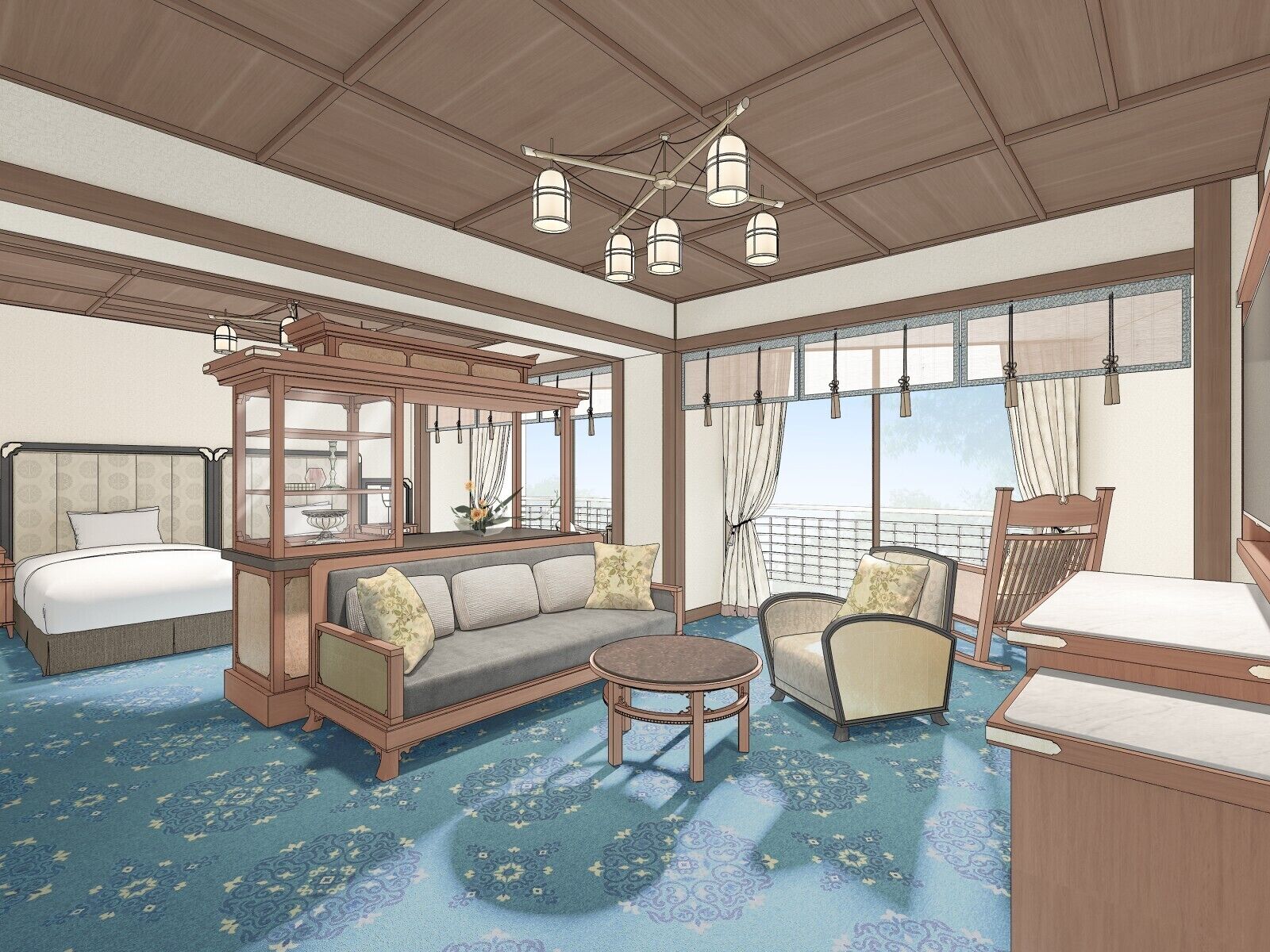 Suite | Premium bedding, down duvets, desk, blackout curtains