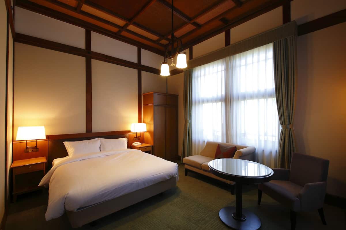 Standard Double Room, Non Smoking (Main Wing, Nara Park Side) | 1 bedroom, premium bedding, down duvets, minibar