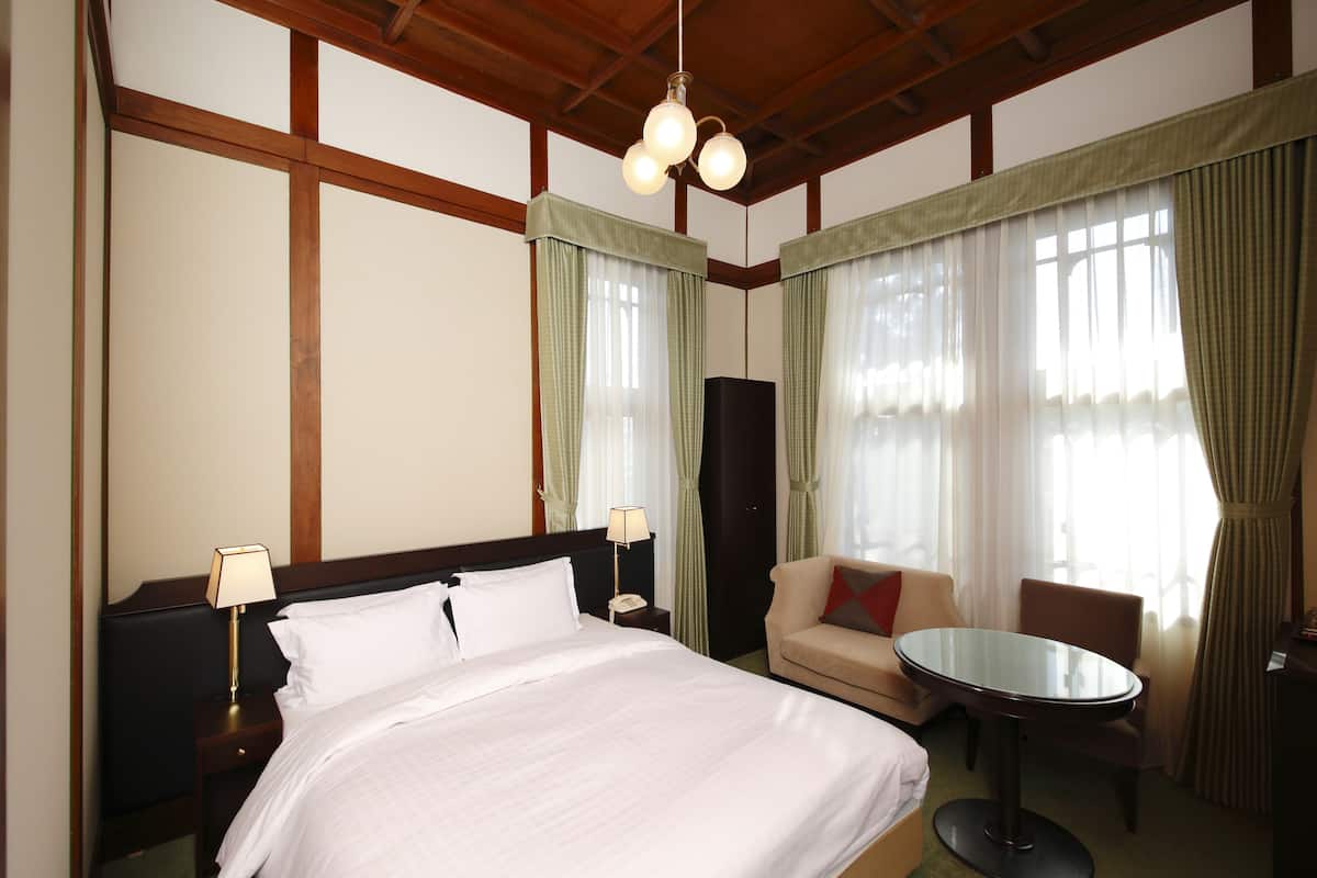 Standard Double - Main Wing, Non Smoking, Nara Town Side | 1 bedroom, premium bedding, down duvets, minibar