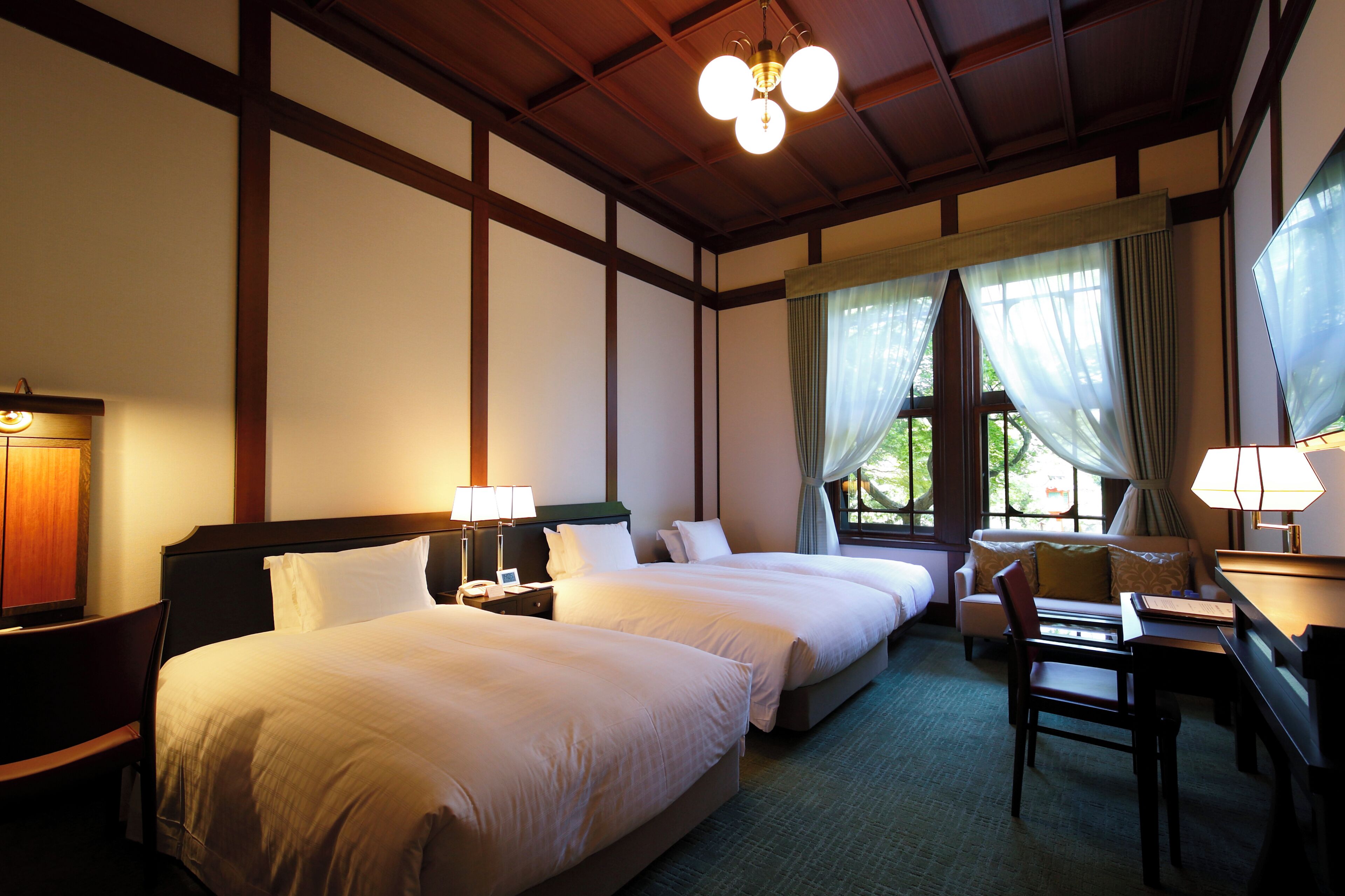 Deluxe Twin Room | Premium bedding, down duvets, desk, blackout curtains