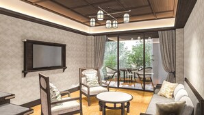 ห้องพรีเมียมทวิน, ปลอดบุหรี่, ระเบียง (West Wing)