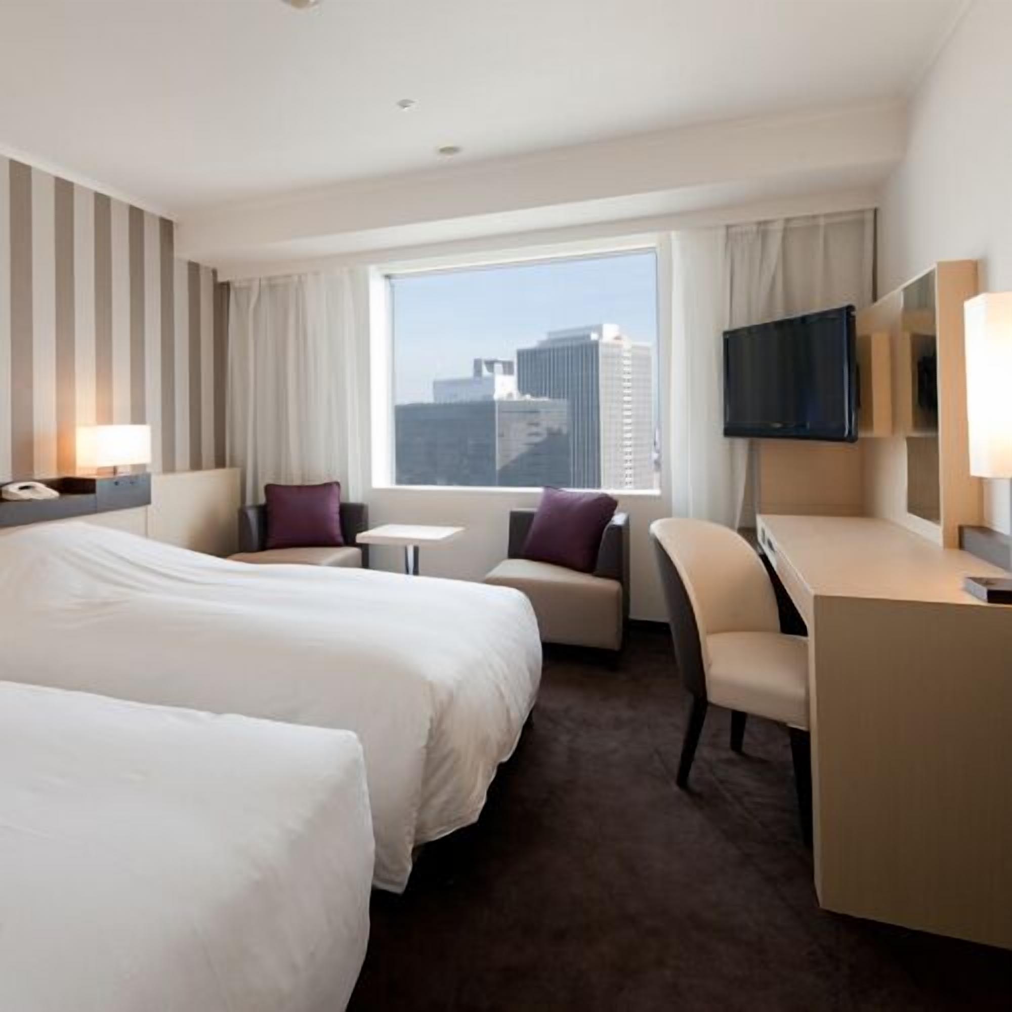 Premium bedding, down duvets, blackout curtains, soundproofing