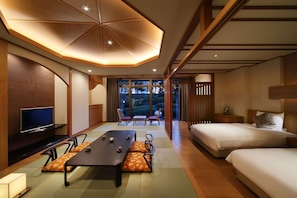 Traditional Suite, Non Smoking (Sakura, Main Building) | Premium bedding, down comforters, in-room safe, desk
