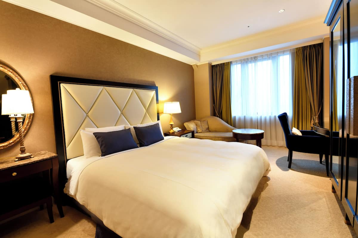 Grand-Doppelzimmer, 1 Queen-Bett (Main Building, Check-in 15:00) | Bettwäsche aus ägyptischer Baumwolle, hochwertige Bettwaren