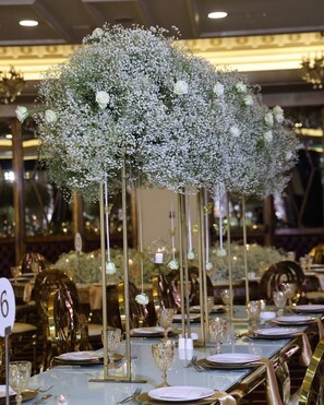 Indoor wedding