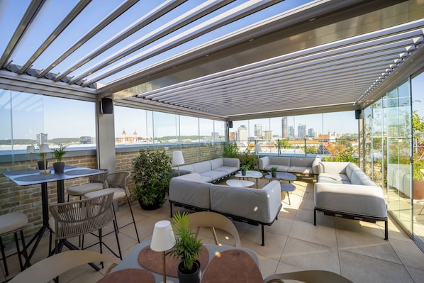 Terrasse sur le toit