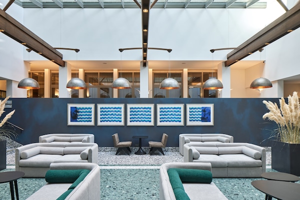 Zona de estar del vestíbulo