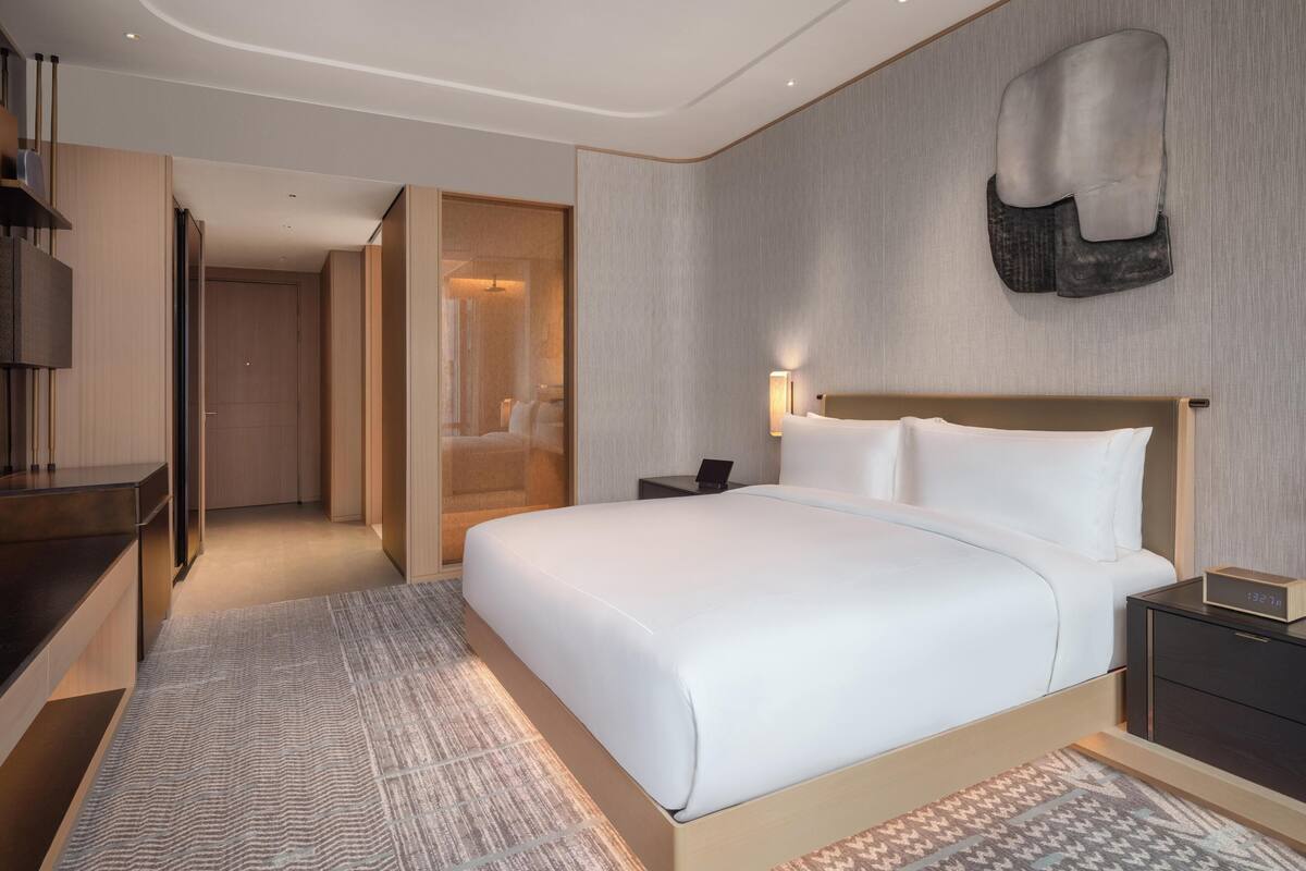 Kamar, 1 Tempat Tidur King, akses difabel | Internet