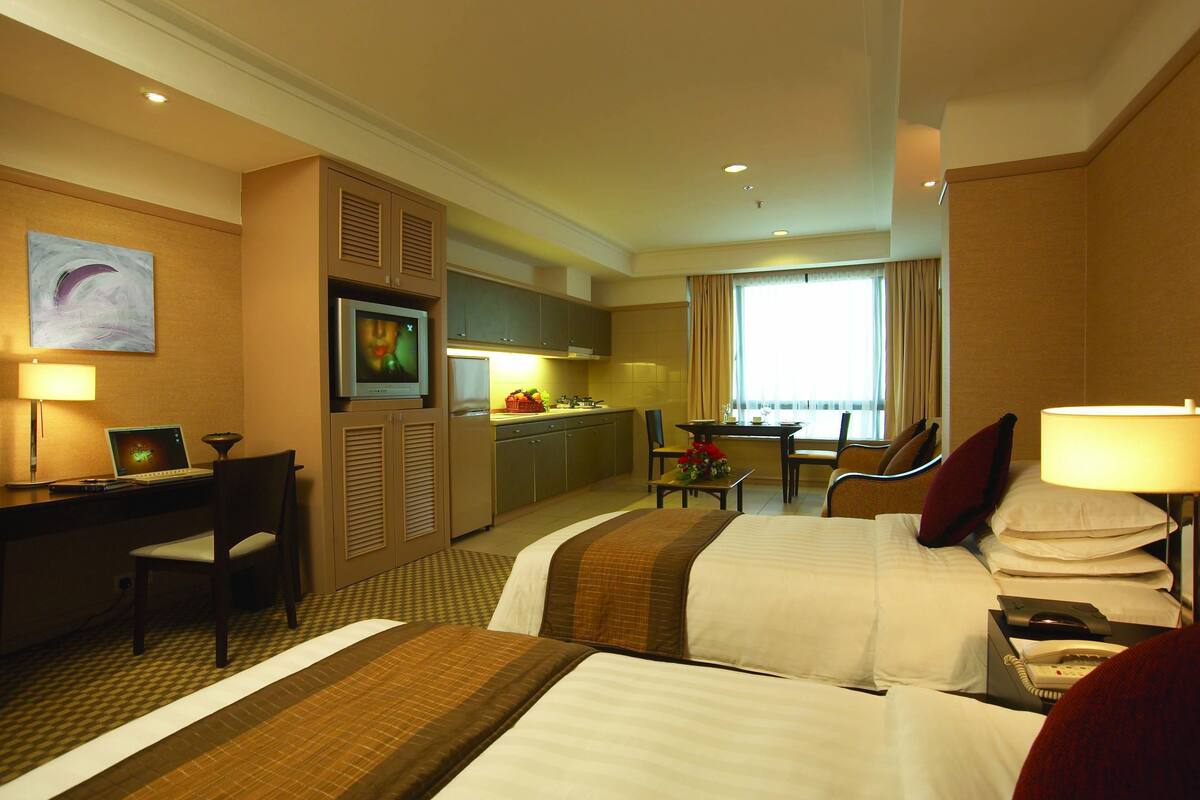 In-room safe, iron/ironing board, cribs (free), WiFi (free)