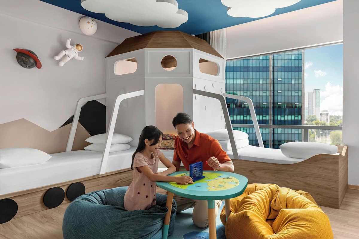 Club Suite, 1 Double Bed | In-room safe, desk, laptop workspace, blackout curtains