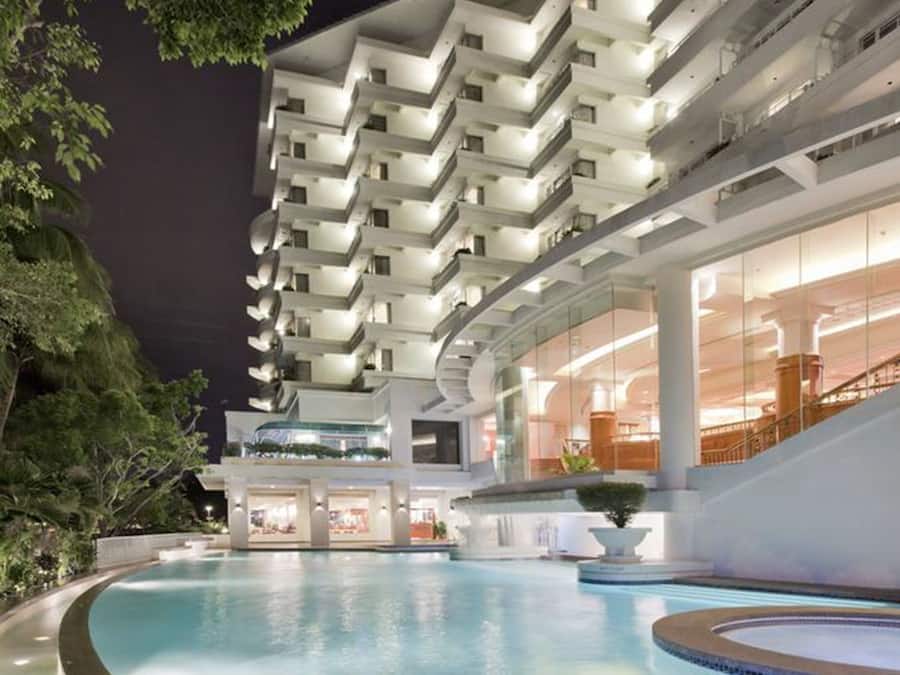 Outdoor pool, open 7:00 AM to 7:00 PM, pool umbrellas, pool loungers