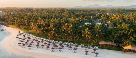 Vue sur la plage/l’océan