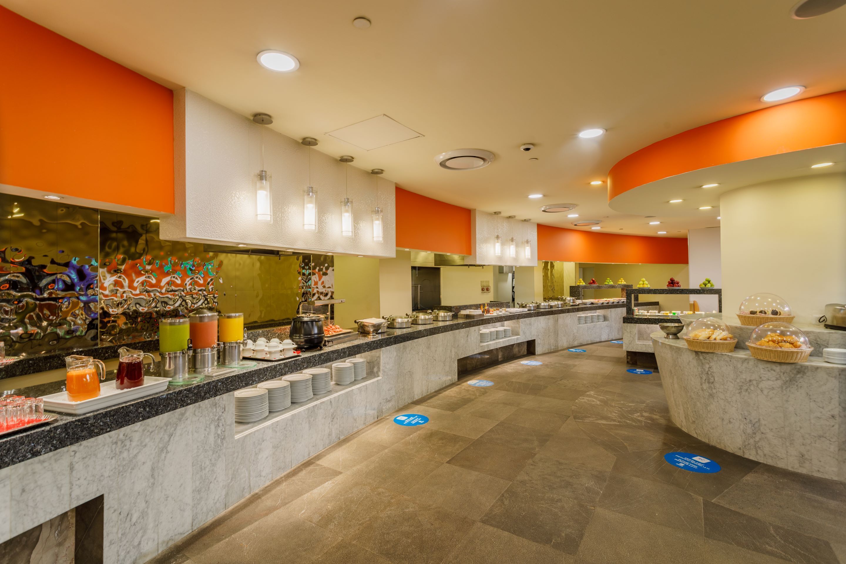 daily buffet breakfast (usd 18.56 per person)