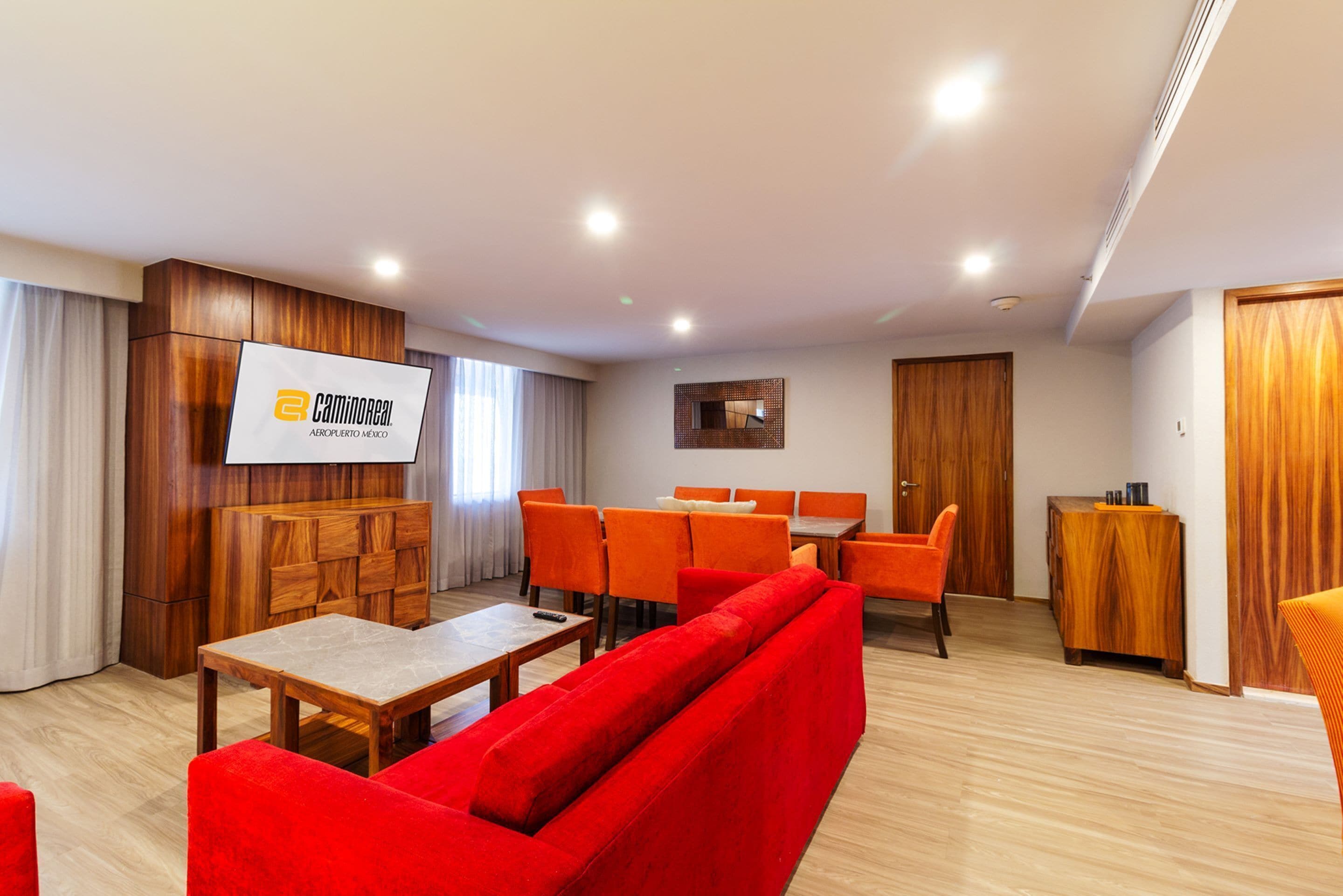 master suite | living area