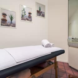 Steam room, massage/treatment rooms, massages