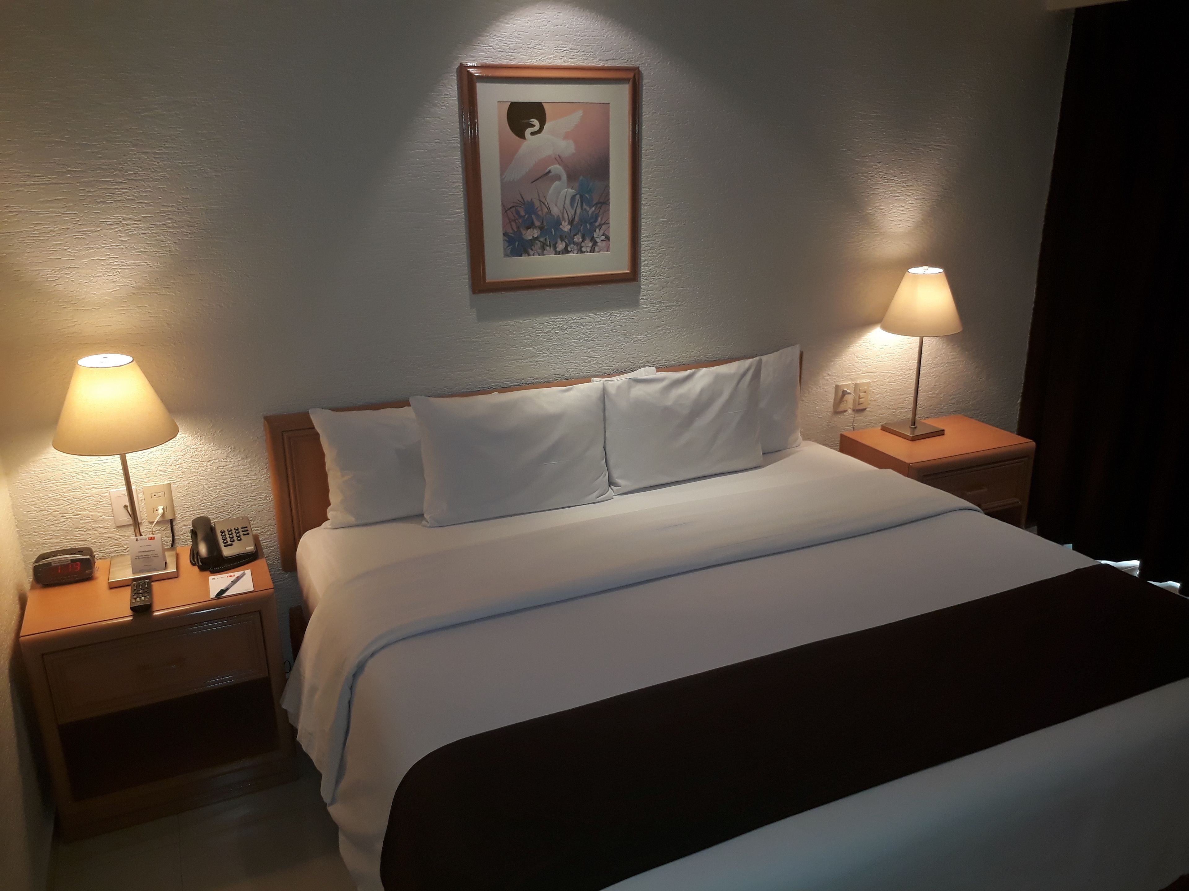 in-room safe, desk, blackout curtains, iron/ironing board