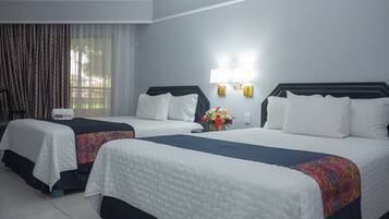 Superior Room, 2 Queen Beds | Premium bedding, iron/ironing board, free WiFi
