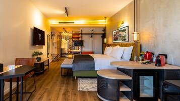 1 habitación, minibar y caja de seguridad en la habitación