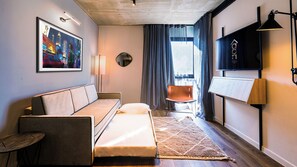 Minibar, in-room safe, blackout drapes, soundproofing