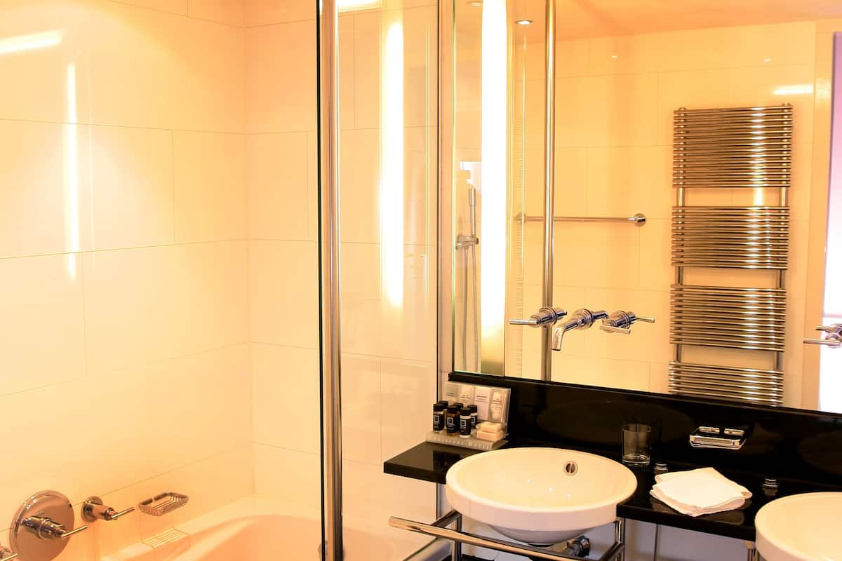 grand suite, canal view | 1 bedroom, premium bedding, select comfort beds, minibar