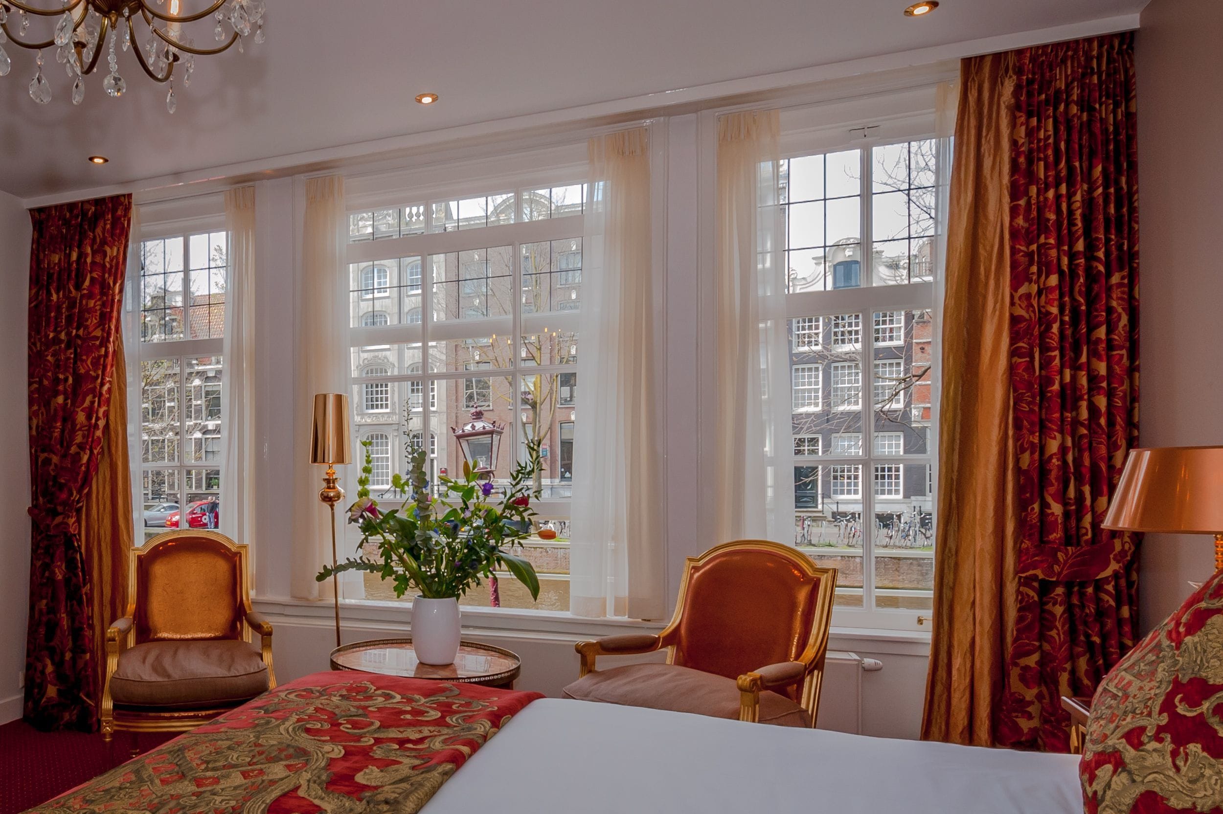 superior double room, canal view | 1 bedroom, premium bedding, select comfort beds, minibar