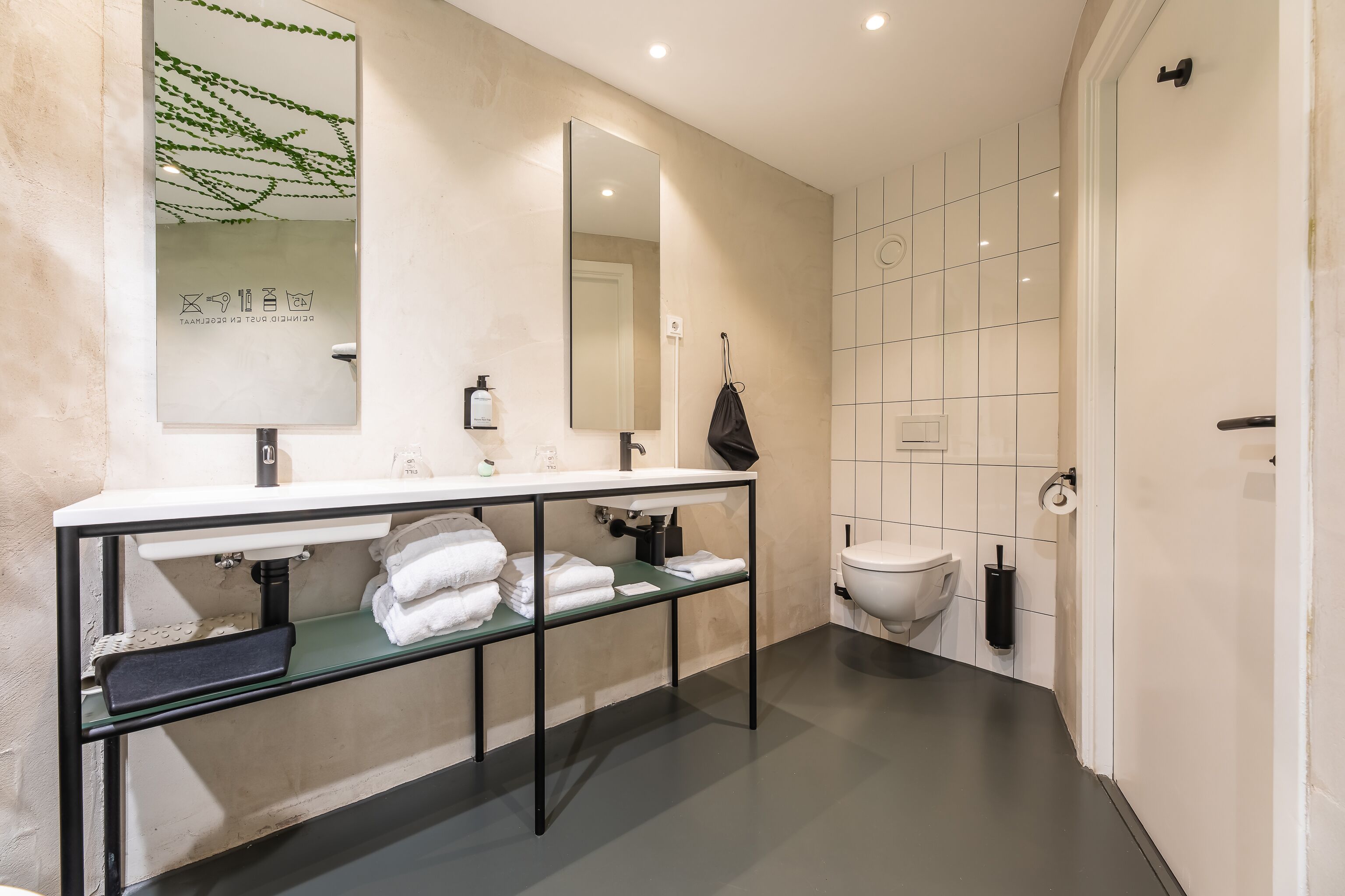 suite | bathroom | rainfall showerhead, free toiletries, hair dryer, slippers
