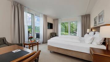 Kamar Superior | 1 kamar tidur, seprai katun Mesir, seprai premium, dan minibar