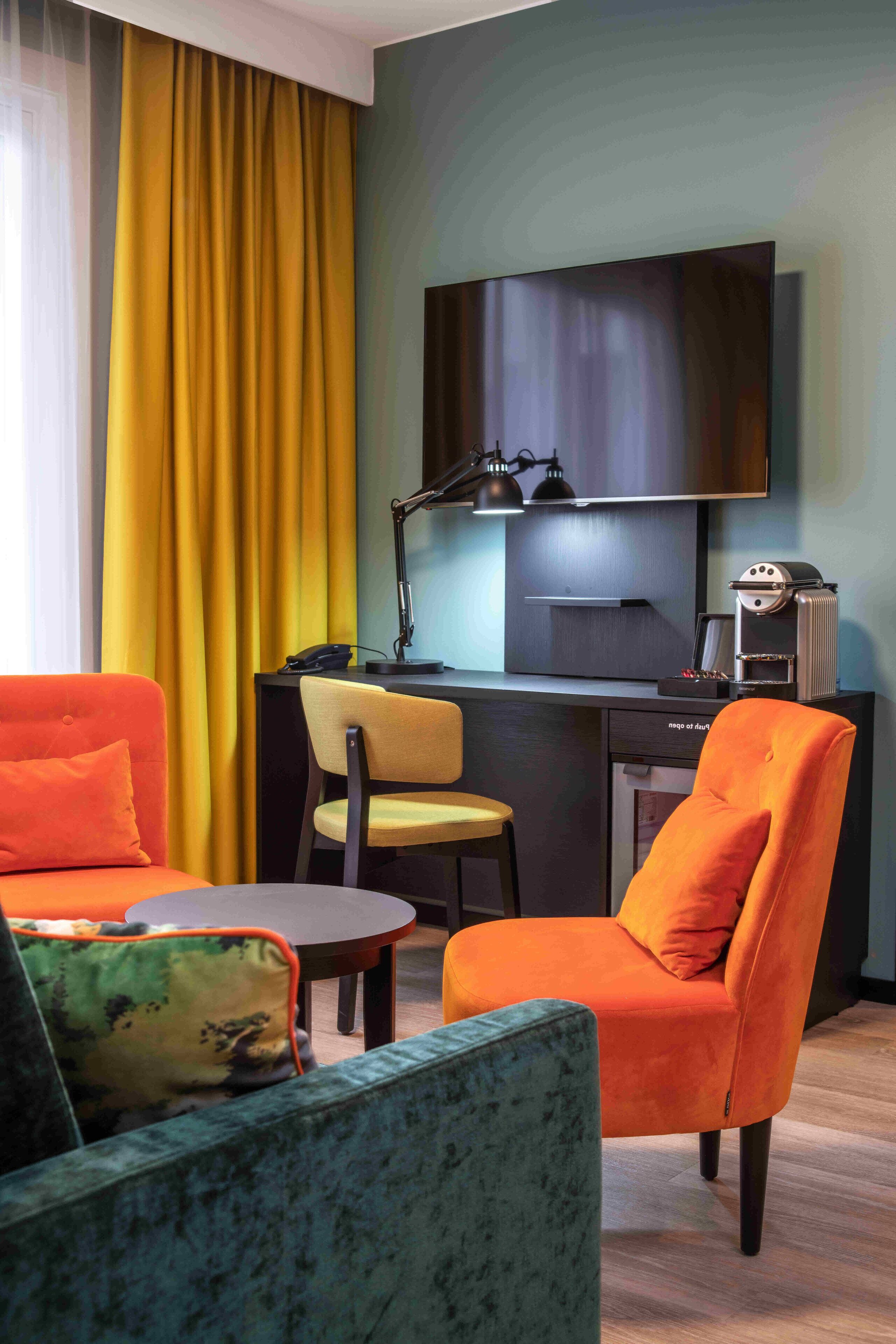 hypo-allergenic bedding, minibar, in-room safe, individually decorated