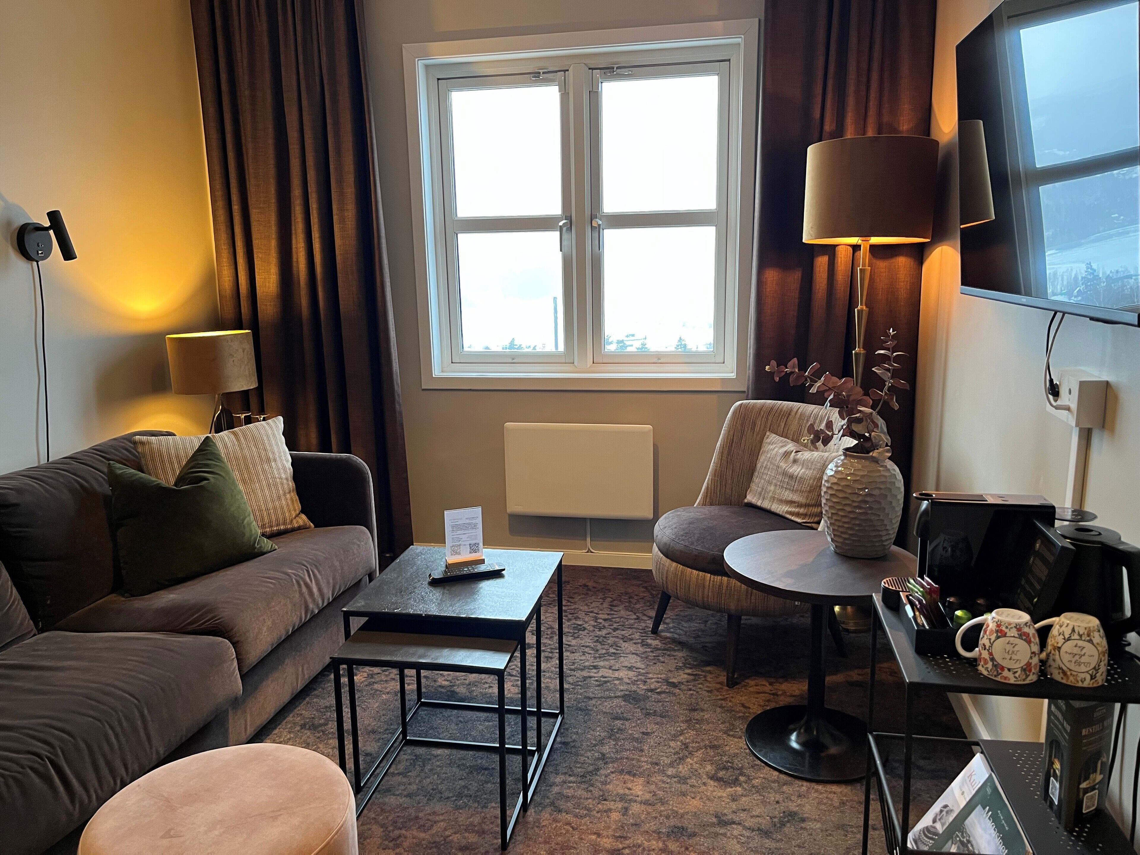 Down duvets, pillow-top beds, individually decorated