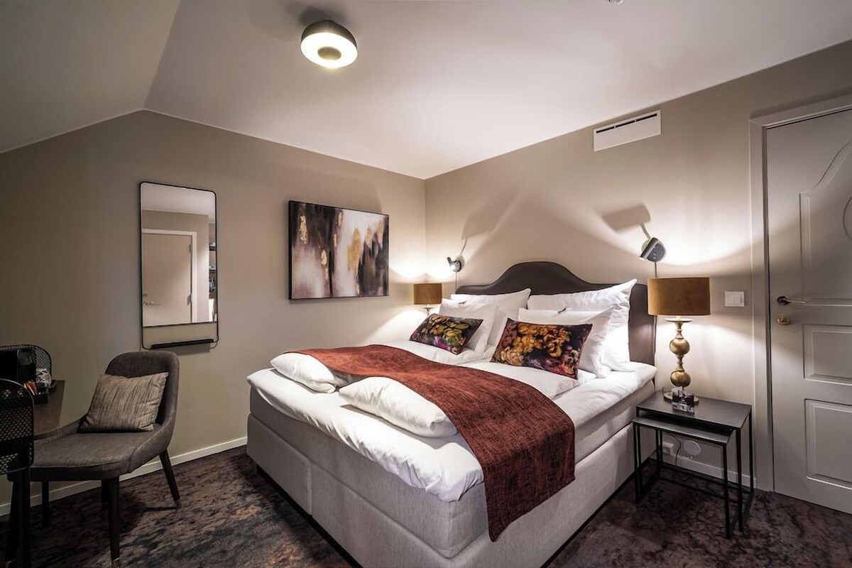 Couette en duvet, lit avec matelas à plateau-coussin