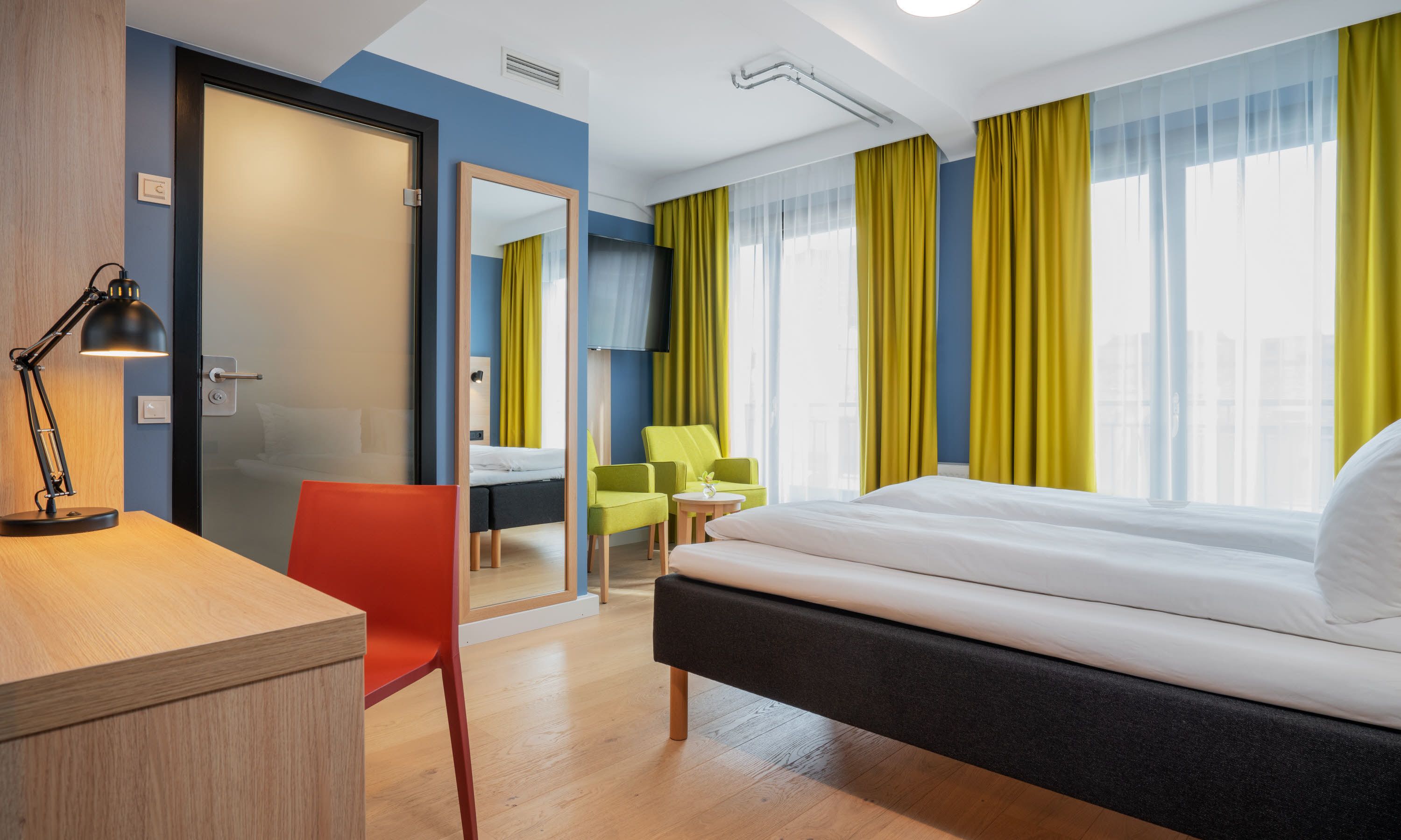 standard double room, non smoking | premium bedding, pillow-top beds, free wifi, bed sheets