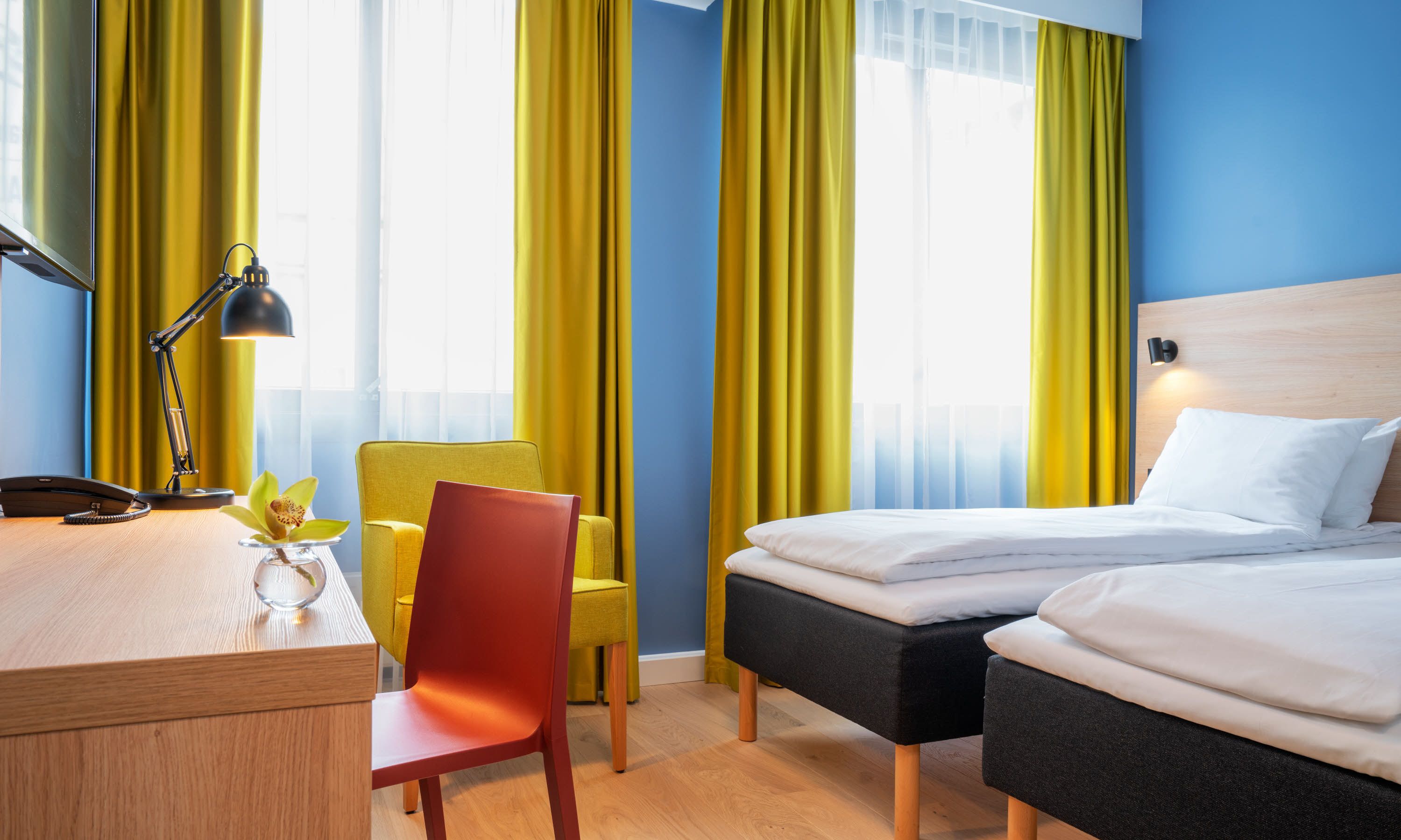 standard twin room, non smoking | premium bedding, pillow-top beds, free wifi, bed sheets