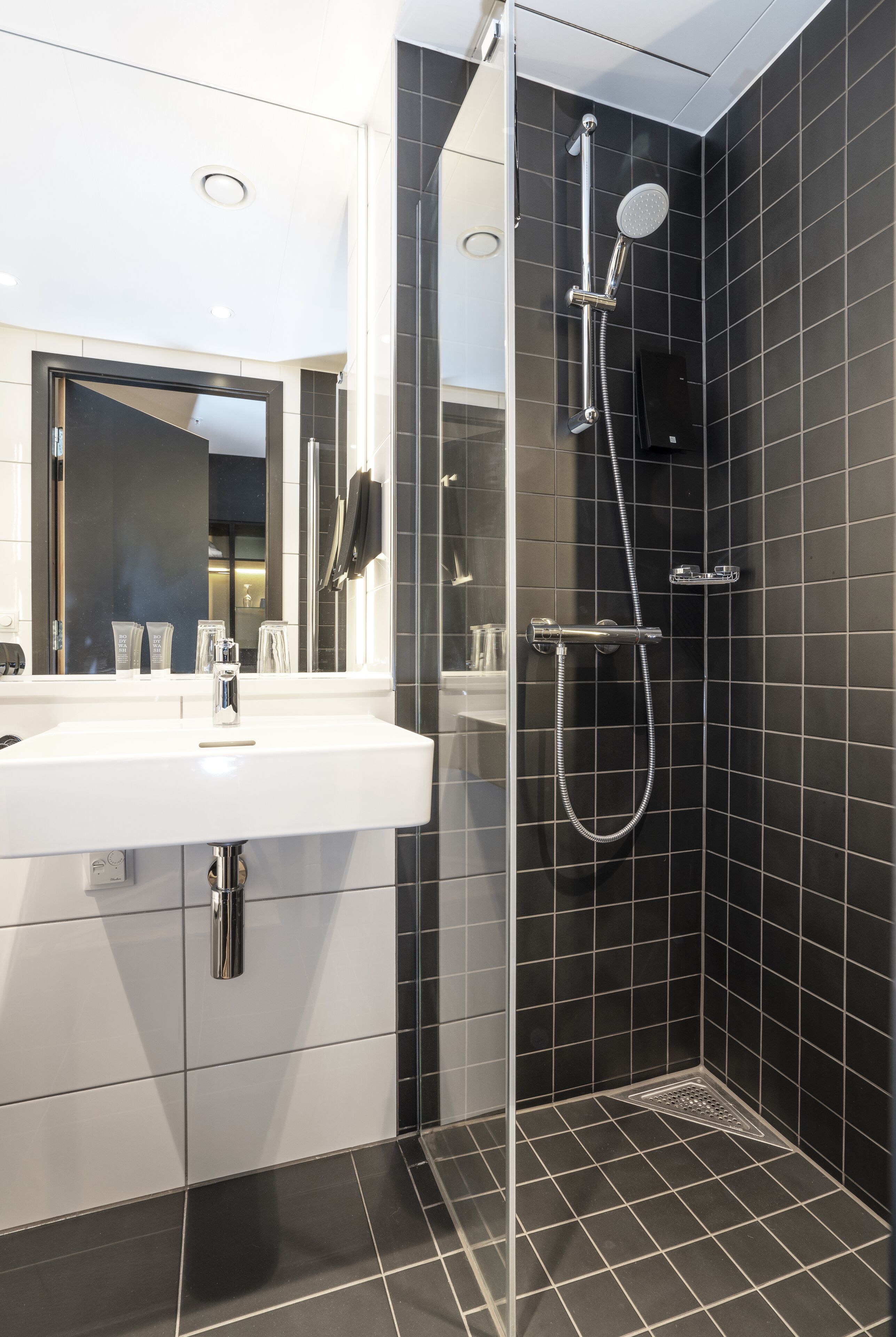 business room, non smoking | bathroom shower