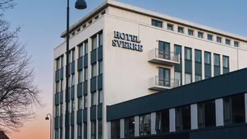 Overnatningsstedets facade