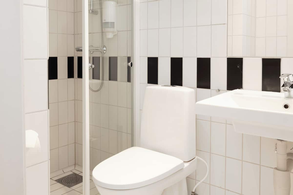 standard double room | bathroom | towels