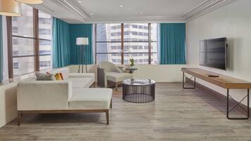 Suite, 2 Bedrooms, Club Lounge Access (Penthouse) | Premium bedding, down comforters, minibar, in-room safe