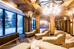 双人护理室、桑拿、热水浴缸、湿蒸房、土耳其浴、身体护理