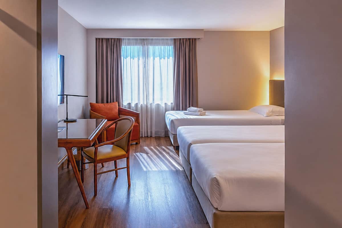 Ropa de cama hipoalergénica y minibar
