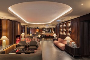 Sala de estar en el lobby