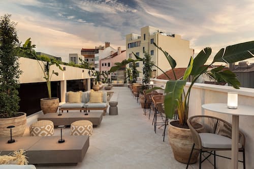 Terrasse sur le toit