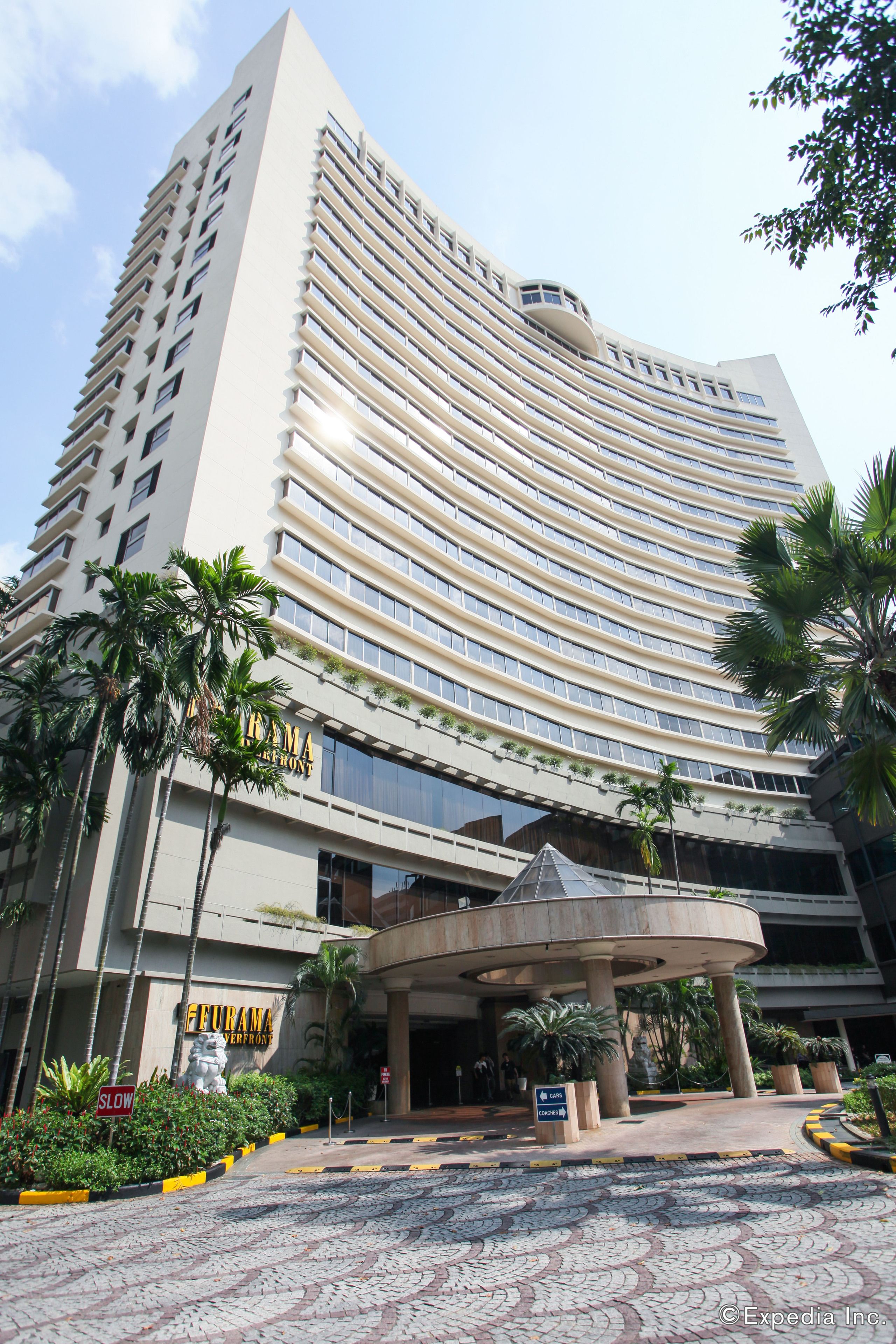 Facciata della struttura