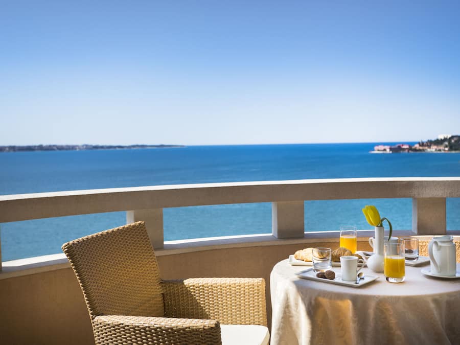 Comfort Double or Twin Room, Balcony, Sea View | View from room