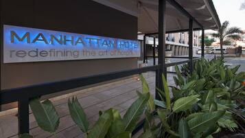 Entrada de la propiedad