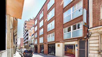 Façana frontal de l'allotjament