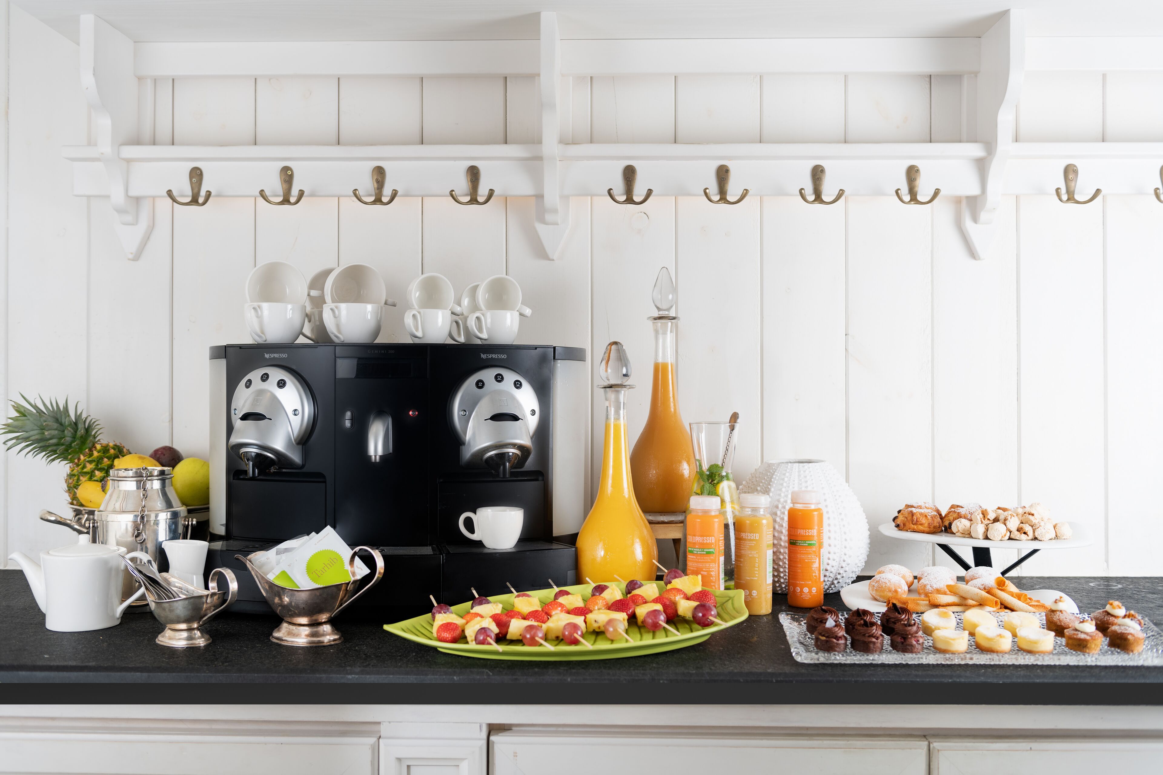 Daily buffet breakfast (EUR 20 per person)