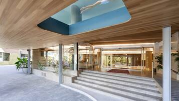 Entrada de l'allotjament