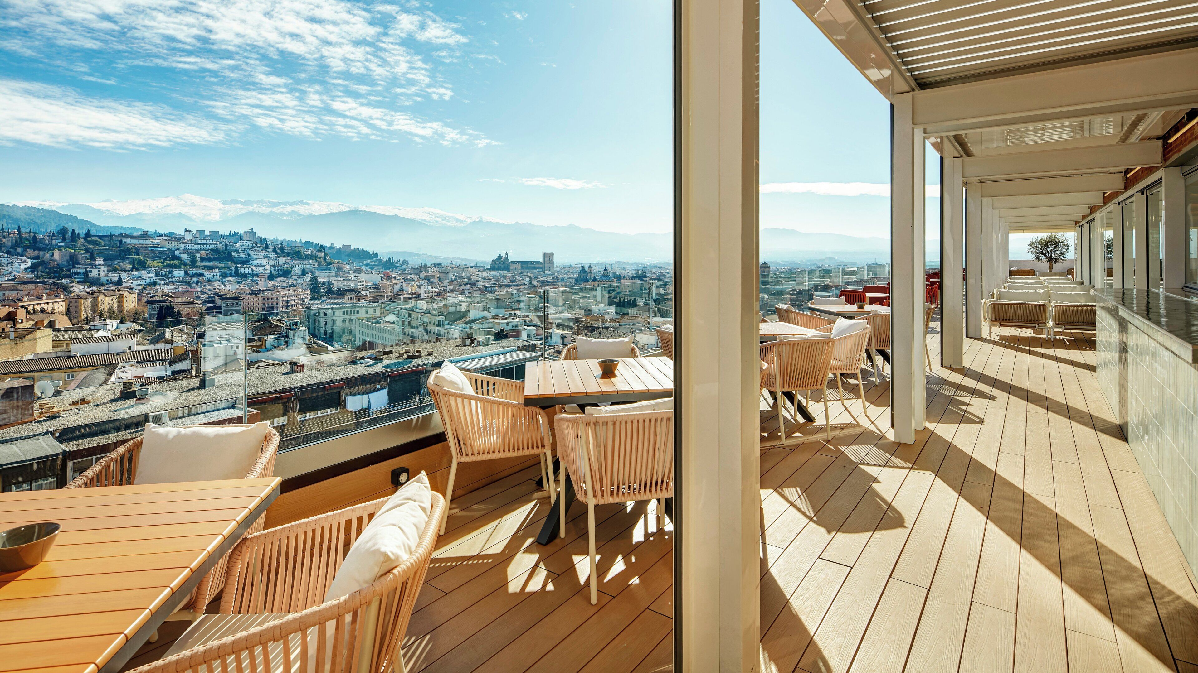 Rooftop terrace