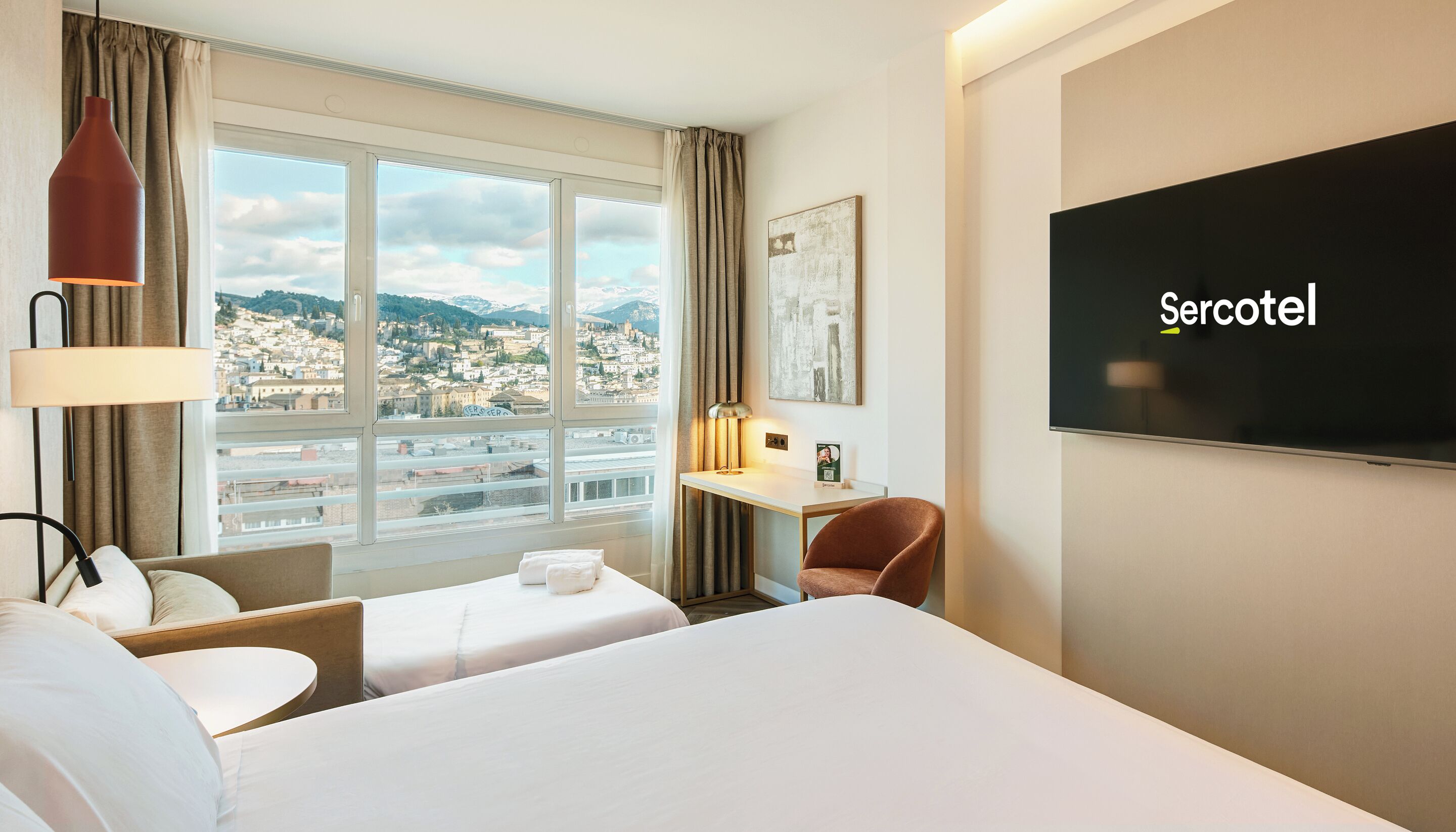 Minibar, in-room safe, desk, free WiFi